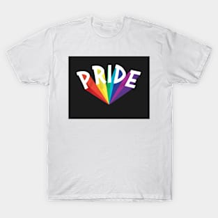 Retro Pride Text T-Shirt